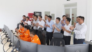 Đóng điện đường dây 500kV Quảng Trạch – Dốc Sỏi và Sân phân phối 500kV Quảng Trạch Đóng điện đường dây 500kV Quảng Trạch – Dốc Sỏi và Sân phân phối 500kV Quảng Trạch