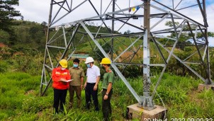 Giữ vững an ninh truyền tải điện khu vực Nam miền Trung, Tây Nguyên trong mùa nắng nóng Giữ vững an ninh truyền tải điện khu vực Nam miền Trung, Tây Nguyên trong mùa nắng nóng