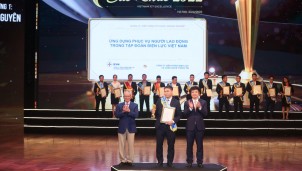 Sản phẩm SmartEVN được trao Giải Sao Khuê 2022 Sản phẩm SmartEVN được trao Giải Sao Khuê 2022