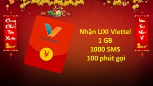 QUÀ LÌ XÌ năm mới Xuân Tân Sửu của nhà mạng Viettel
