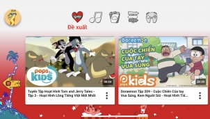Youtube Kids Đã dễ dàng cài đặt đối với người dùng Việt