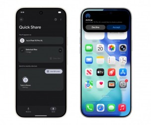Android gửi file trực tiếp sang iPhone qua Quick Share