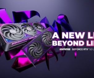 Card đồ họa iGame GeForce RTX 50 Ultra Series: Thiết kế hip-hop với đèn Graffiti RGB