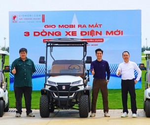 GIO MOBI ra mắt 3 dòng xe điện nội khu sản xuất tại Việt Nam