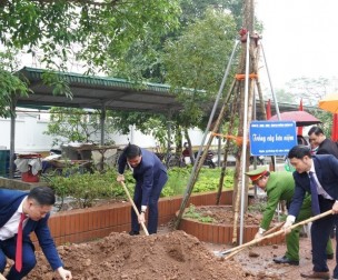 Phường Chương Mỹ phát động Tết trồng cây, phấn đấu trồng trên 5.000 cây xanh