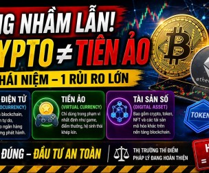 Tiền điện tử, tiền ảo và tài sản số: Phân biệt để không nhầm lẫn khi thị trường bước vào giai đoạn thí điểm