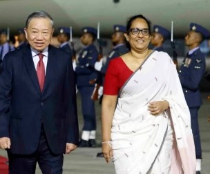 Tổng Bí thư, Chủ tịch nước Tô Lâm bắt đầu thăm cấp Nhà nước tới Sri Lanka