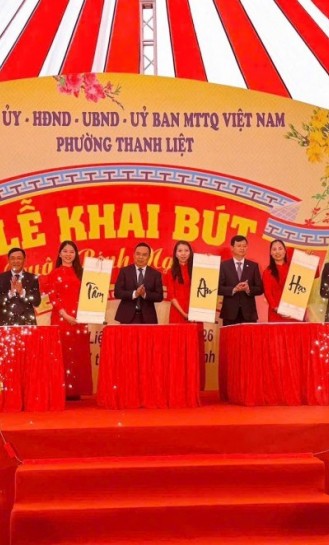 Hà Nội: Khai bút Xuân Bính Ngọ 2026 tại Đình thờ Chu Văn An, lan tỏa truyền thống hiếu học