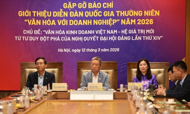 Diễn đàn 'Văn hóa với Doanh nghiệp' 2026: Lan tỏa giá trị văn hóa kinh doanh Việt Nam