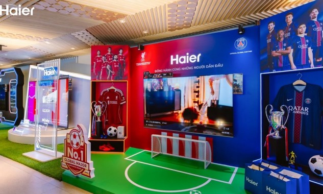Đón đầu mùa Worldcup, Haier ra mắt dải sản phẩm TV thế hệ mới