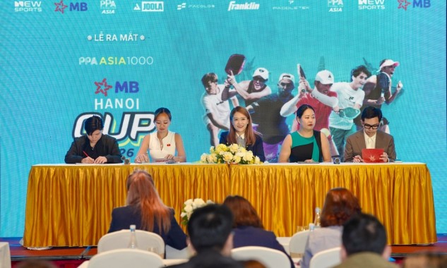 Gần 700 tay vợt tham dự Giải Pickleball PPA Asia 1000 - MB Hanoi Cup 2026 tại Hà Nội