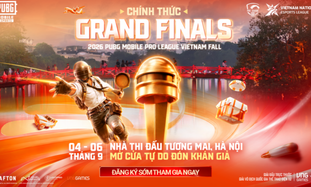 Hà Nội đăng cai Chung kết Tổng PUBG Mobile Pro League Vietnam Fall 2026