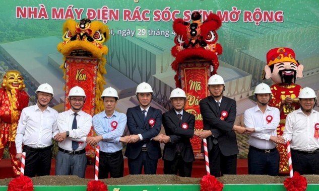 Hà Nội khởi công mở rộng nhà máy điện rác Sóc Sơn