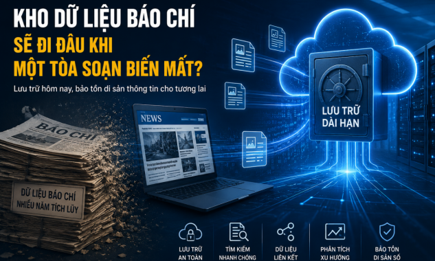 Kho dữ liệu báo chí sẽ đi đâu khi một tòa soạn biến mất?