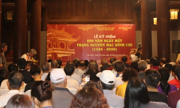 Kỷ niệm 680 năm ngày mất Trạng nguyên Mạc Đĩnh Chi