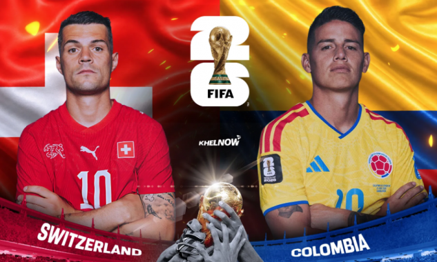 Lịch World Cup 2026 ngày 8/7: Colombia đối đầu Thụy Sĩ