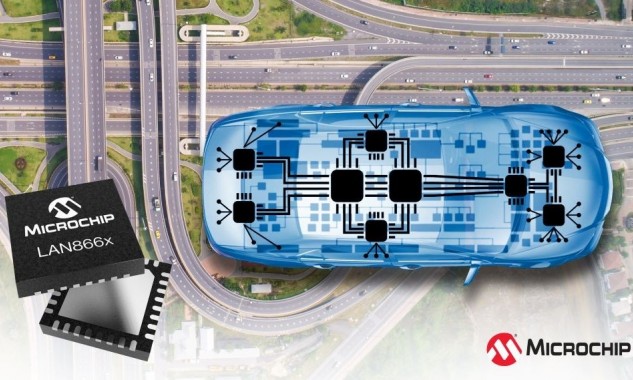 Microchip ra mắt chip 10BASE-T1S giúp xe hơi kết nối mạng không cần viết phần mềm riêng