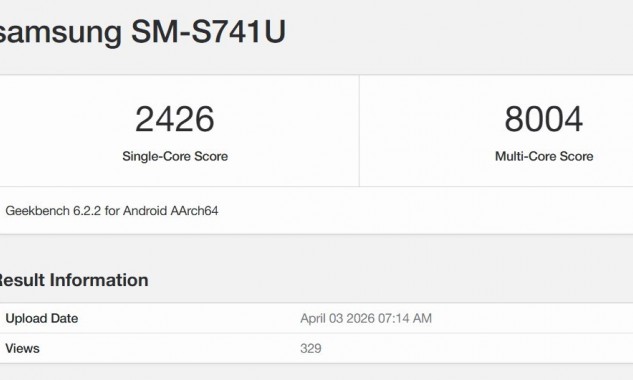 Samsung Galaxy S26 FE lộ chip Exynos 2500 trên Geekbench