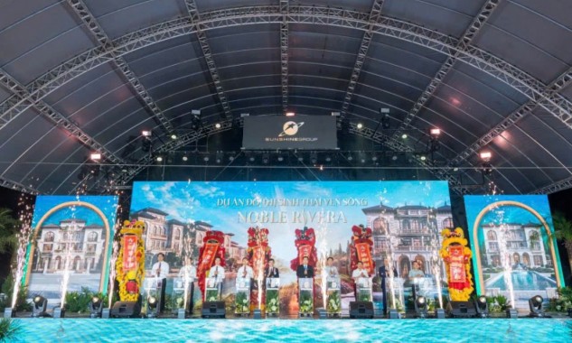 Sunshine Group khởi công đại đô thị sinh thái Noble Rivera quy mô gần 250ha trên trục Tây Thăng Long