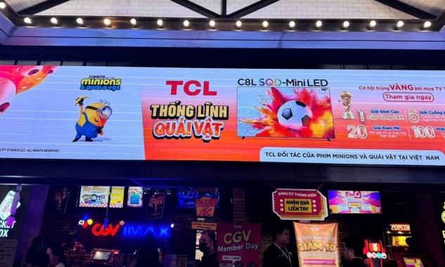 TCL trở thành đối tác của 'Minions & Quái Vật'