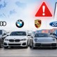 Cảnh báo an toàn với một số mẫu xe Audi, BMW, Porsche và Ford bị thu hồi tại nước ngoài