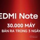REDMI Note 15 Series chạm mốc 30.000 máy chỉ sau 3 ngày mở bán