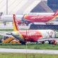 Tạm thu bằng lái 2 phi công, đình chỉ phi hành đoàn máy bay Vietjet trượt đường băng