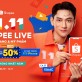 Shopee livestream kéo dài 11 ngày trong chương trình sale khủng nhất năm