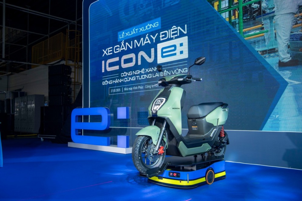 Honda ICON e: xe máy điện đầu tiên sản xuất tại Việt Nam