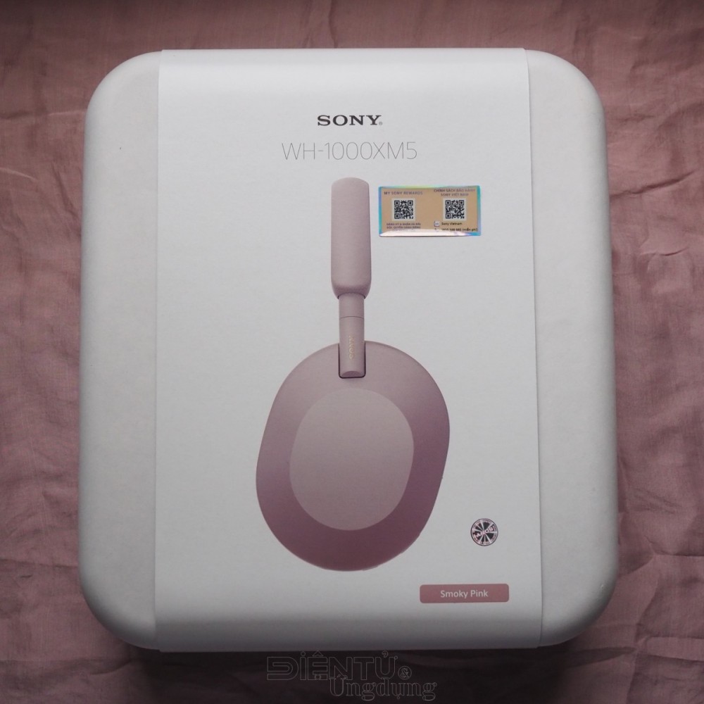 Sony WH-1000XM5 Hồng Khói