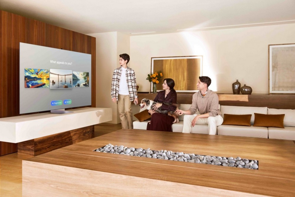 Samsung ra mắt thế hệ mới AI TV 2025