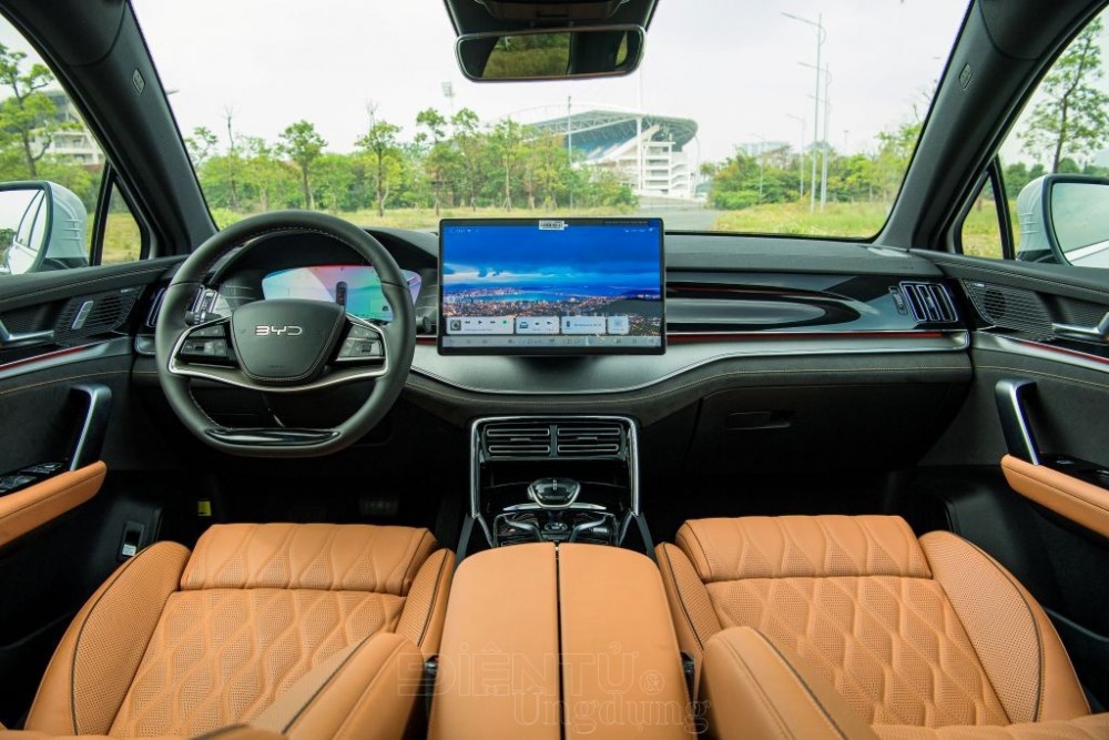 BYD Sealion 8 - SUV thuần điện hạng D ra mắt tại Việt Nam, giá 1,569 tỷ đồng