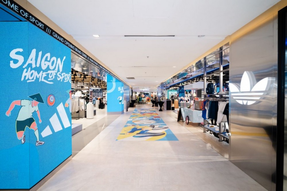 adidas khai trương 'Ngôi nhà thể thao' tại Saigon Centre
