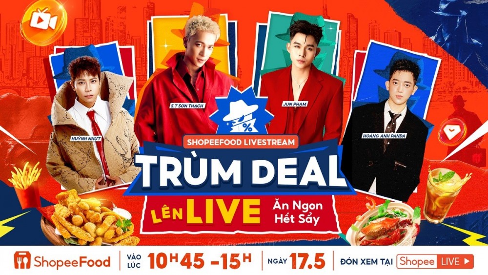 ShopeeFood ra mắt tính năng 'Ăn Ngon Rẻ' và 'Trùm Deal'