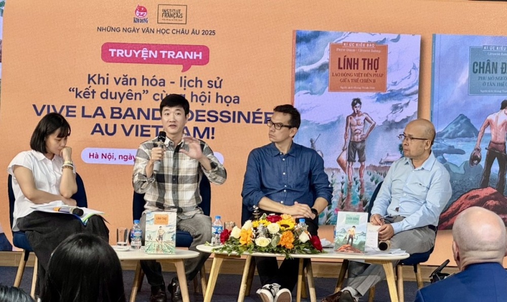 Kí ức kiều bào: Truyện tranh tái hiện lịch sử người Việt tại Pháp và Tân Thế giới