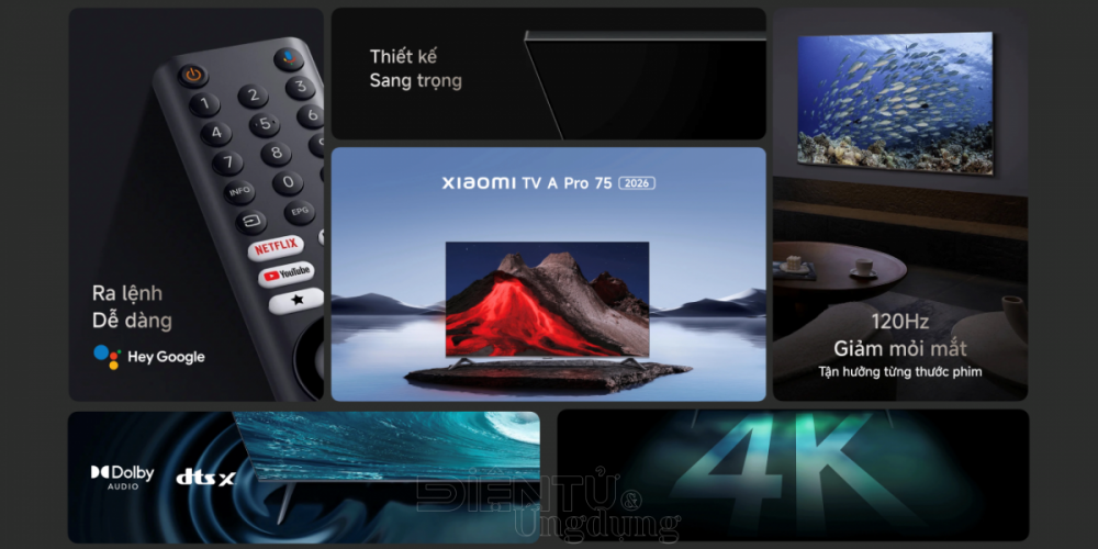 Xiaomi ra mắt hai dòng TV thế hệ mới