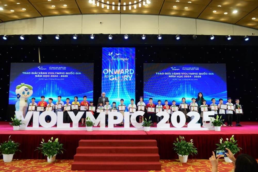 Violympic Quốc gia 2025: Bệ phóng tư duy số cho học sinh thời chuyển đổi công nghệ