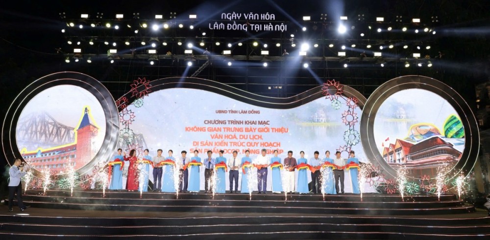 Lâm Đồng mang không gian văn hóa, du lịch và sản vật đặc trưng đến Hà Nội