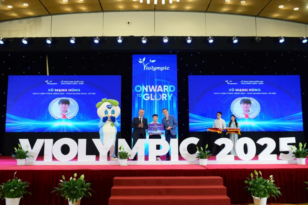 Violympic Quốc gia 2025: Bệ phóng tư duy số cho học sinh thời chuyển đổi công nghệ