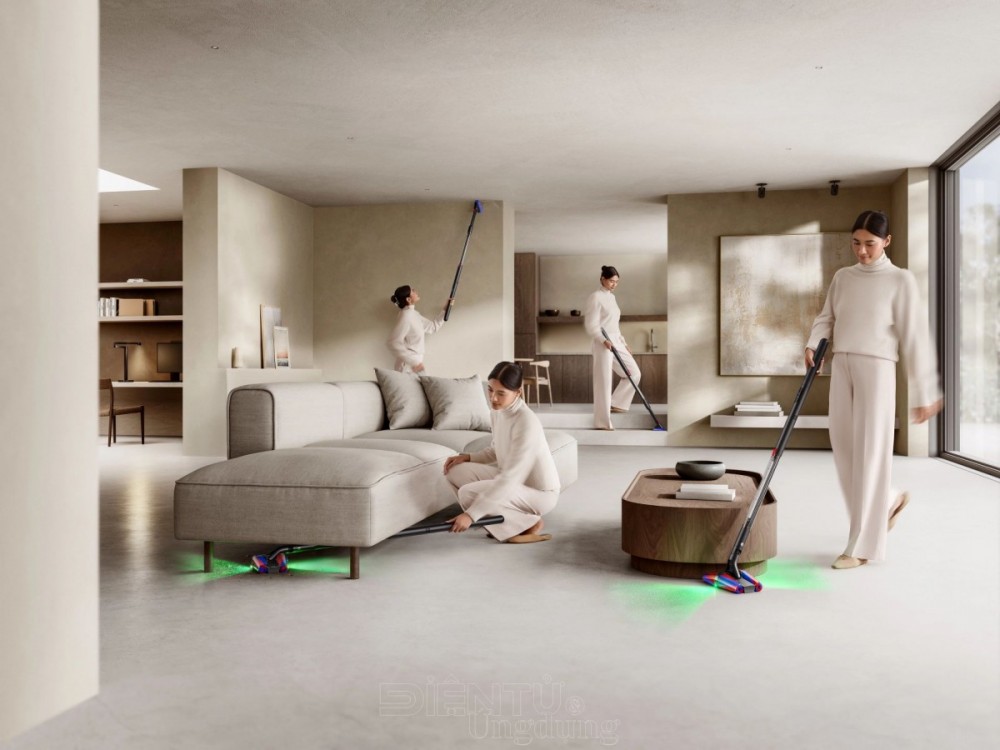 Dyson ra mắt máy hút bụi mỏng nhất thế giới 