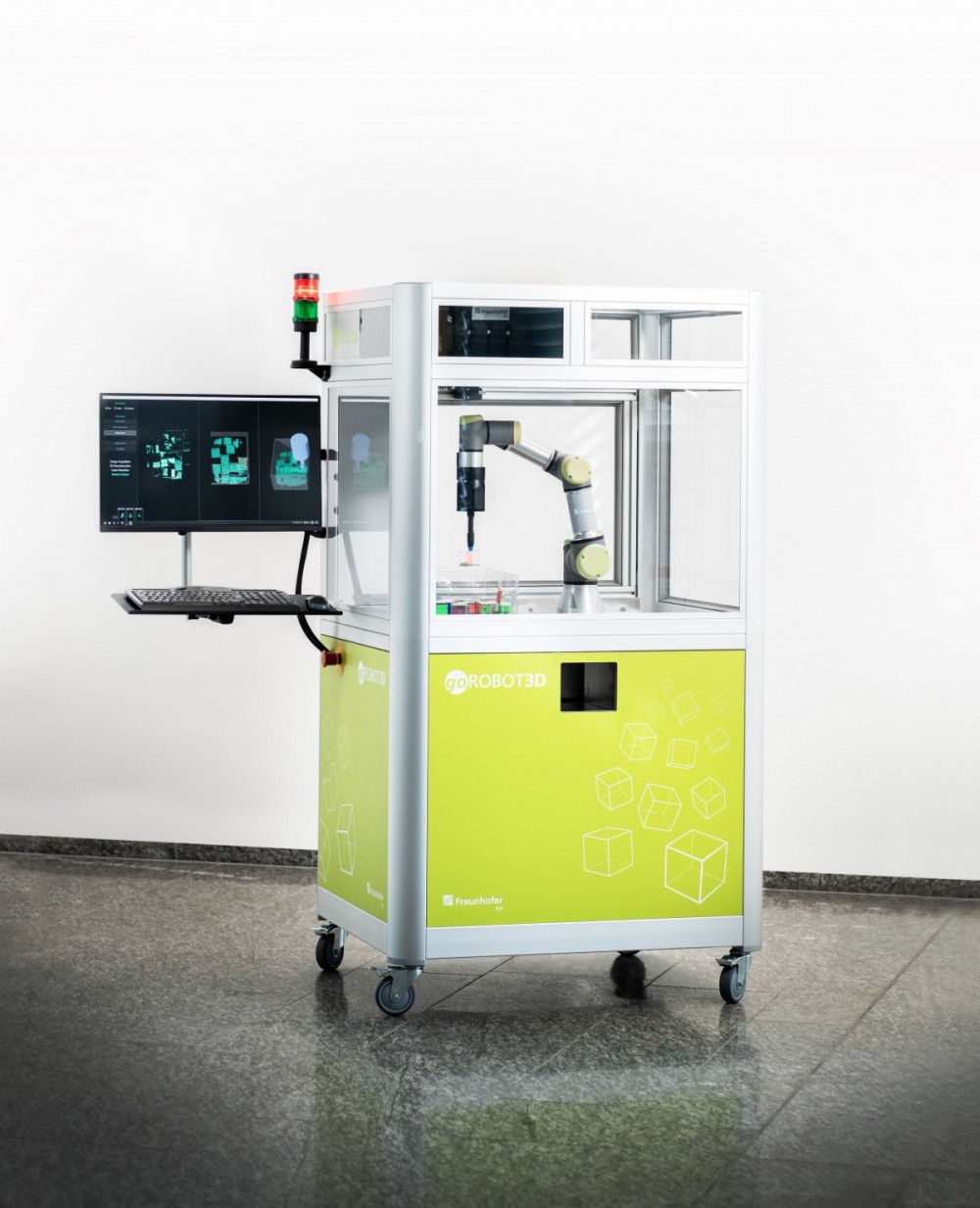 Hệ thống goROBOT3D có thể quét và xử lý các vật liệu khó nhận diện thành hình ảnh ba chiều nhờ công nghệ chụp ảnh nhiệt thông minh