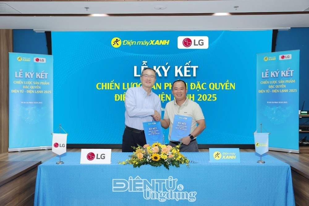 LG và Điện Máy Xanh hợp tác chiến lược