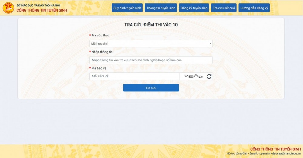 Công bố điểm thi, điểm chuẩn vào lớp 10 công lập của Hà Nội năm học 2025-2026