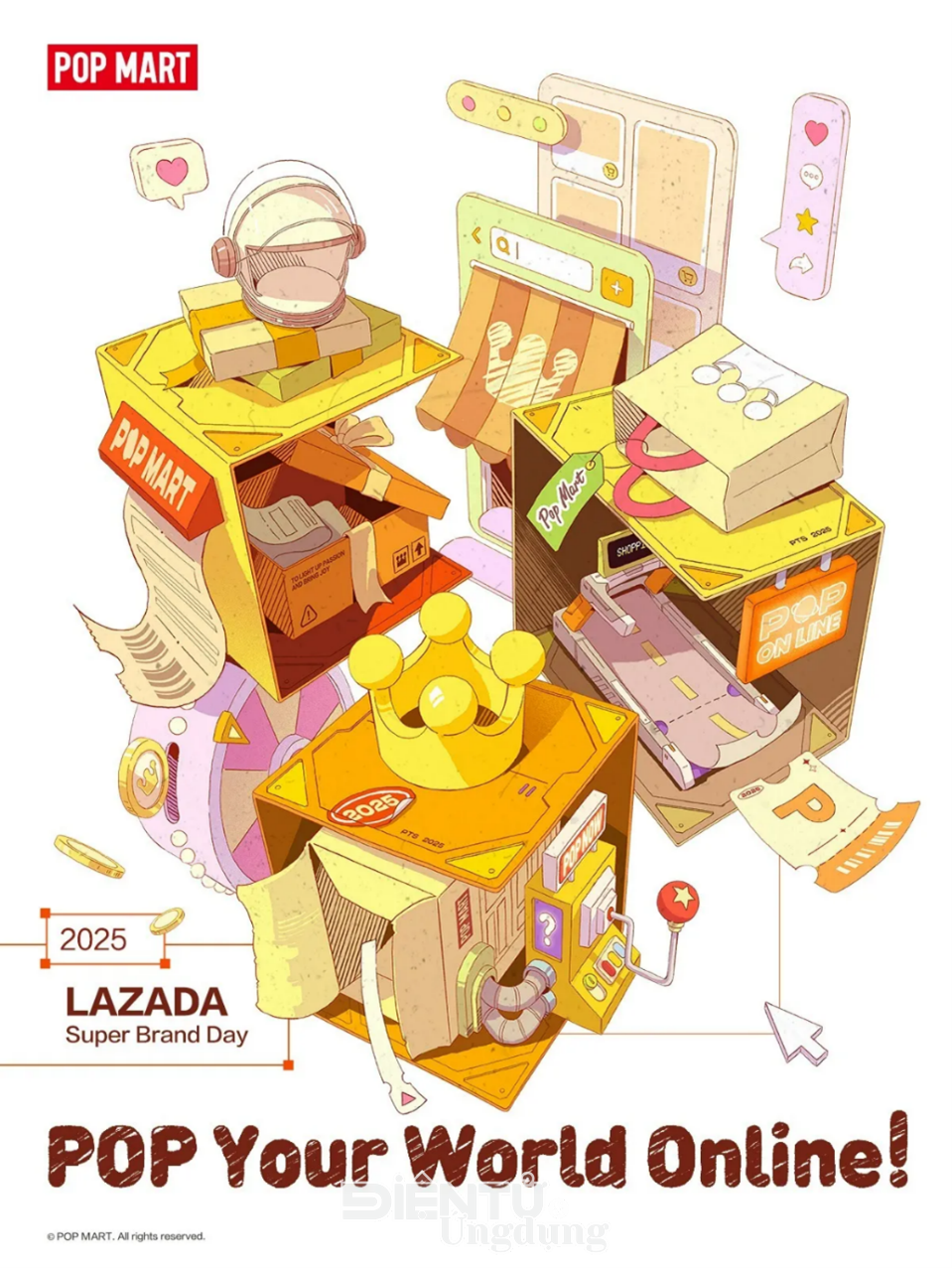 Lazada Việt Nam và POP MART 'khuấy động' Ngày Siêu Thương Hiệu