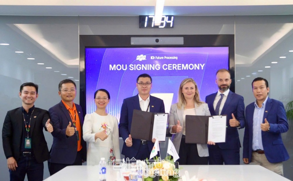 Lễ ký kết diễn ra tại Đà Nẵng, trong khuôn khổ hội nghị toàn cầu thường niên của FPT.