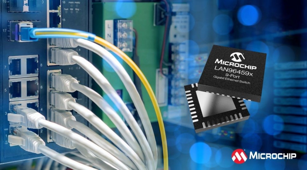Thiết bị chuyển mạch LAN9645xF và LAN9645xS GbE thế hệ mới của Microchip có khả năng cấu hình dễ dàng với nhiều cổng và các tính năng nâng cao 