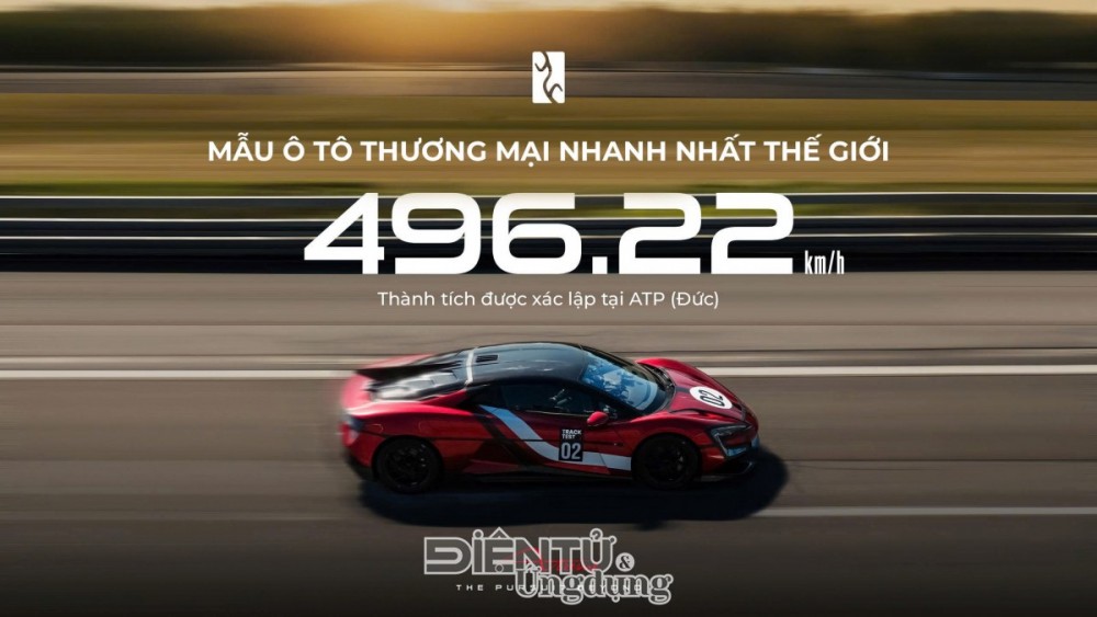 YANGWANG U9 XTREME lập kỷ lục thế giới khi đạt vận tốc 496,22 km/h
