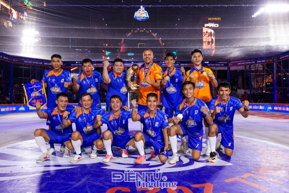 Tiger Street Football 2025 đã tìm ra chủ nhân của chức vô địch