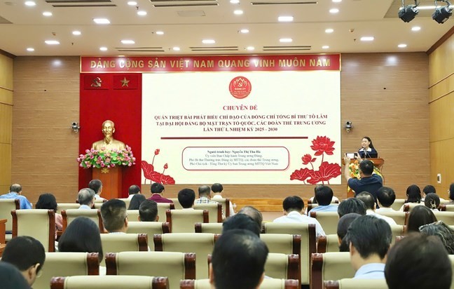 Mặt trận Tổ quốc Việt Nam triển khai chỉ đạo của Tổng Bí thư: Chấm dứt họp hành, tăng hành động