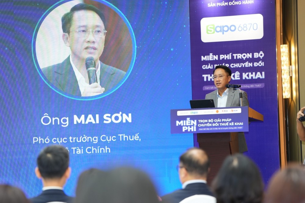 Sapo kích hoạt chương trình hỗ trợ 5 triệu hộ kinh doanh chuyển đổi sang kê khai thuế điện tử miễn phí